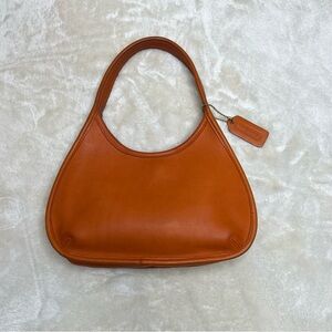 Rare Vintage Coach Mini Ergo 9027 Tangerine